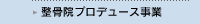 整骨院プロデュース事業